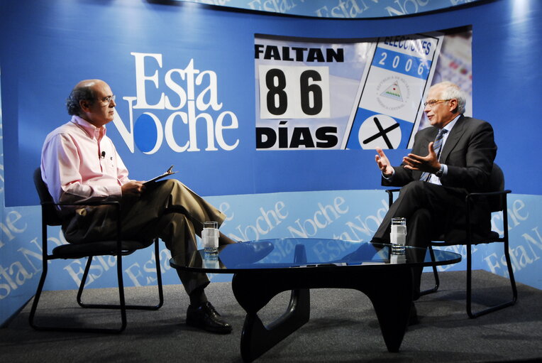 Valokuva 1: Josep Borrell Fontelles, EP President during his official visit to Nicaragua, August 11 to 13, 2006