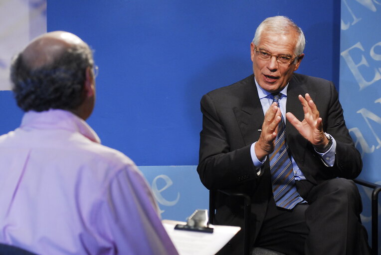 Josep Borrell Fontelles, EP President during his official visit to Nicaragua, August 11 to 13, 2006