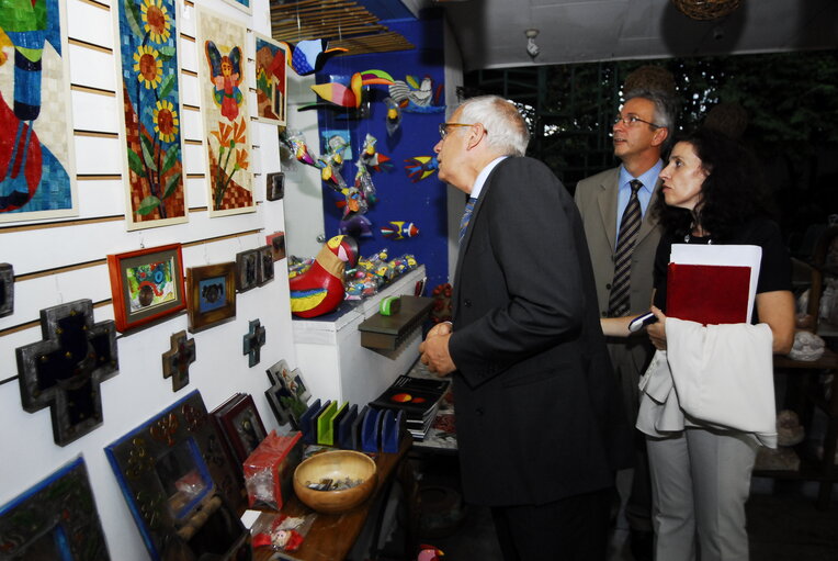 Fotogrāfija 11: Josep Borrell Fontelles, EP President during his official visit to Nicaragua, August 11 to 13, 2006