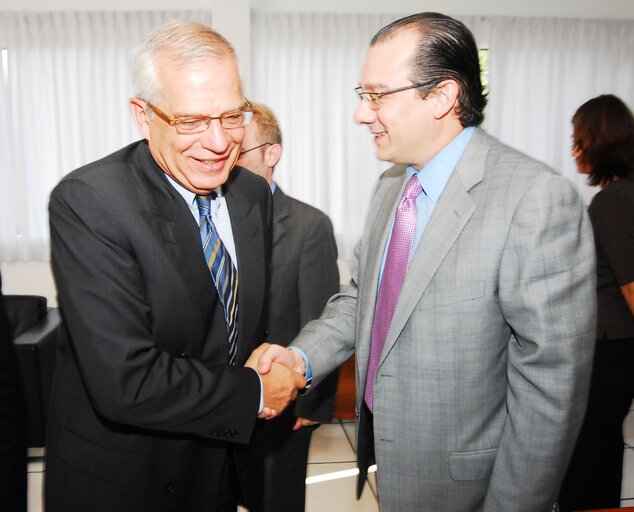 Fotogrāfija 30: Josep Borrell Fontelles, EP President during his official visit to Nicaragua, August 11 to 13, 2006