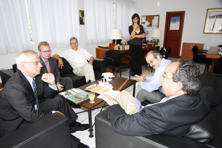 Fotogrāfija 25: Josep Borrell Fontelles, EP President during his official visit to Nicaragua, August 11 to 13, 2006