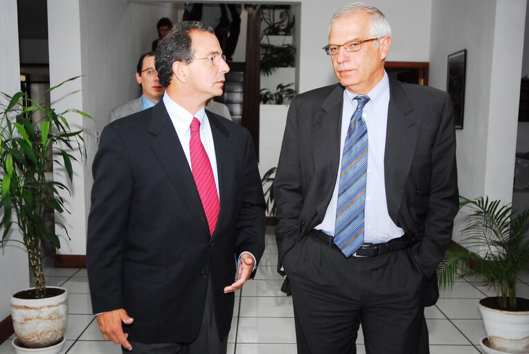 Fotogrāfija 29: Josep Borrell Fontelles, EP President during his official visit to Nicaragua, August 11 to 13, 2006