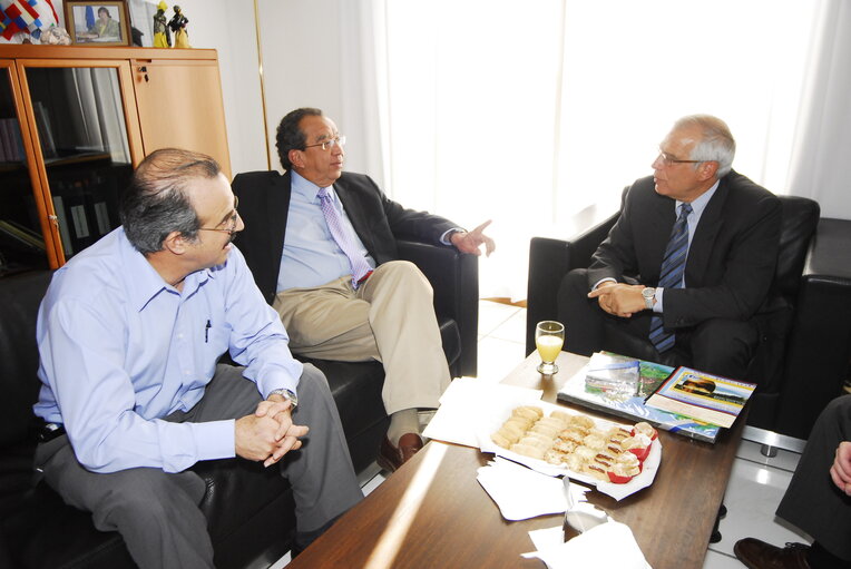 Fotogrāfija 28: Josep Borrell Fontelles, EP President during his official visit to Nicaragua, August 11 to 13, 2006