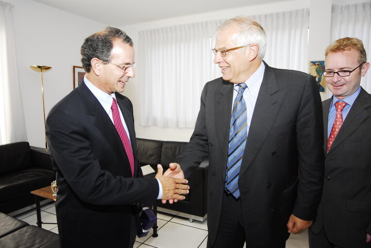 Fotogrāfija 31: Josep Borrell Fontelles, EP President during his official visit to Nicaragua, August 11 to 13, 2006