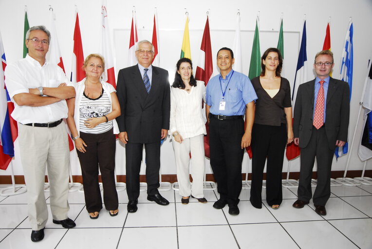 Fotogrāfija 18: Josep Borrell Fontelles, EP President during his official visit to Nicaragua, August 11 to 13, 2006