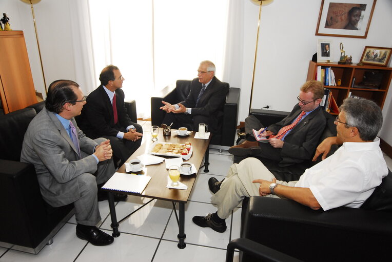 Fotogrāfija 32: Josep Borrell Fontelles, EP President during his official visit to Nicaragua, August 11 to 13, 2006