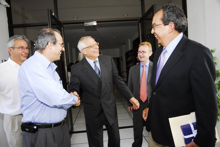 Fotogrāfija 20: Josep Borrell Fontelles, EP President during his official visit to Nicaragua, August 11 to 13, 2006