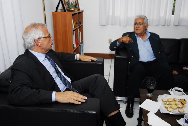 Fotogrāfija 15: Josep Borrell Fontelles, EP President during his official visit to Nicaragua, August 11 to 13, 2006