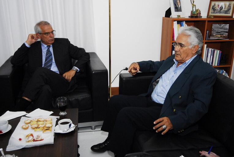 Fotogrāfija 16: Josep Borrell Fontelles, EP President during his official visit to Nicaragua, August 11 to 13, 2006