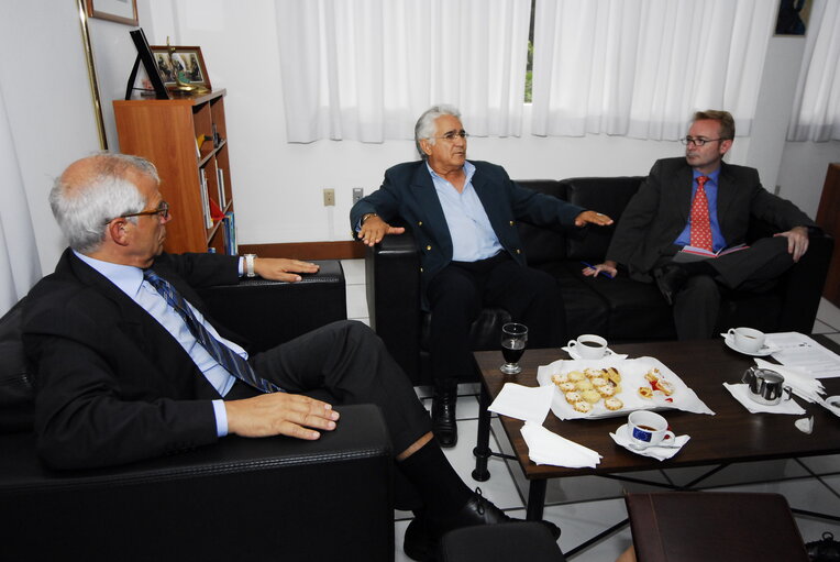 Fotogrāfija 14: Josep Borrell Fontelles, EP President during his official visit to Nicaragua, August 11 to 13, 2006