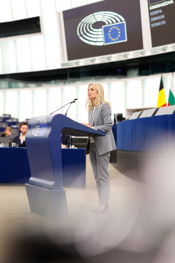 Fotografi 26: EP Plenary session - Effectiveness of the EU sanctions on Russia