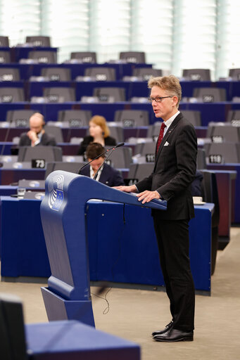 Fotografija 38: EP Plenary session - Effectiveness of the EU sanctions on Russia