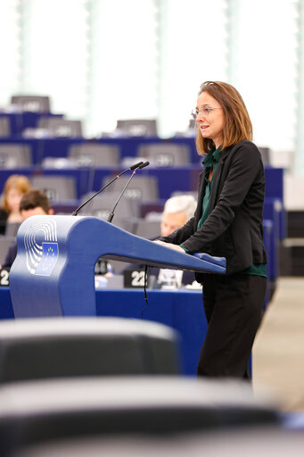 Fotografi 32: EP Plenary session - Effectiveness of the EU sanctions on Russia