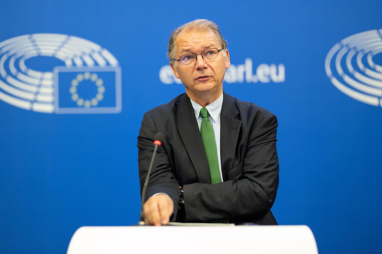 Fotografija 6: Press briefing Greens/EFA