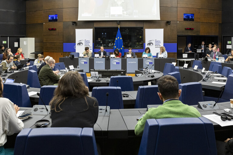 Fotografija 16: Press seminar on ' Safeguarding Media Freedom: the role of the European Union '