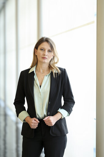 Fotó 6: Tsvetelina PENKOVA in the EP in Strasbourg