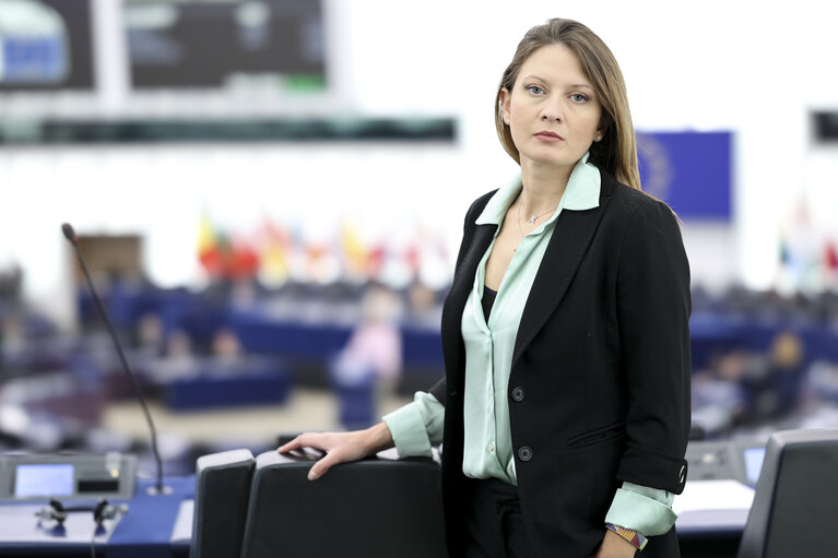 Fotografija 15: Tsvetelina PENKOVA in the EP in Strasbourg