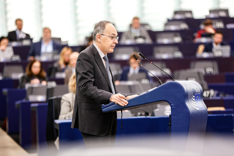 Fotografia 37: EP Plenary session - Council and Commission statements - Preparation of the European Council meeting of 26-27 October 2023