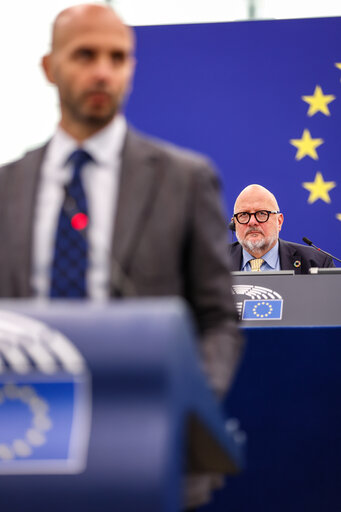 Photo 24 : EP Plenary session - Council and Commission statements - Preparation of the European Council meeting of 26-27 October 2023