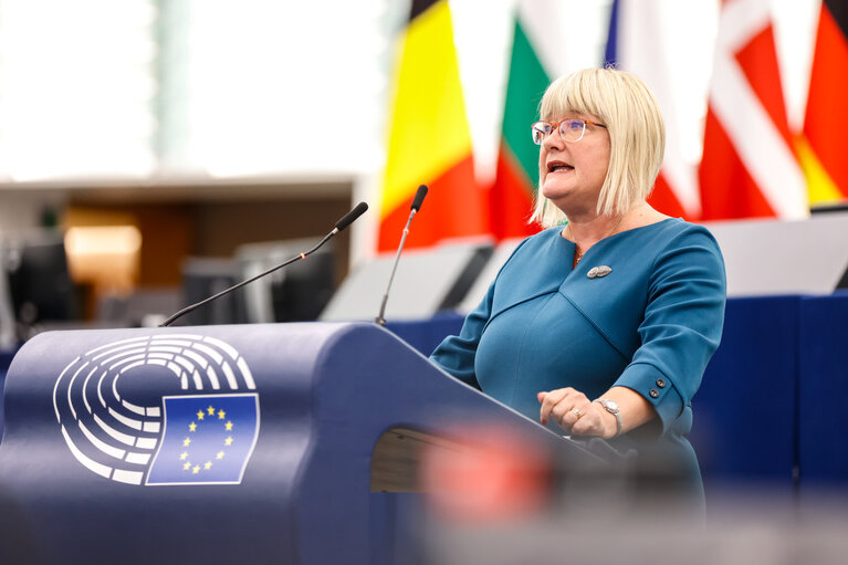 Photo 22 : EP Plenary session - Council and Commission statements - Preparation of the European Council meeting of 26-27 October 2023