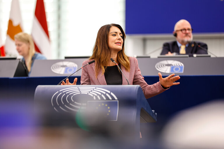 Photo 15 : EP Plenary session - Council and Commission statements - Preparation of the European Council meeting of 26-27 October 2023