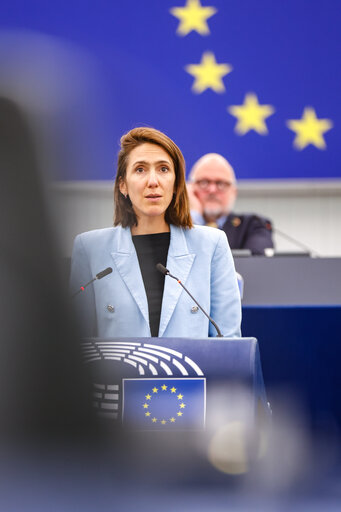 Fotografia 14: EP Plenary session - Council and Commission statements - Preparation of the European Council meeting of 26-27 October 2023