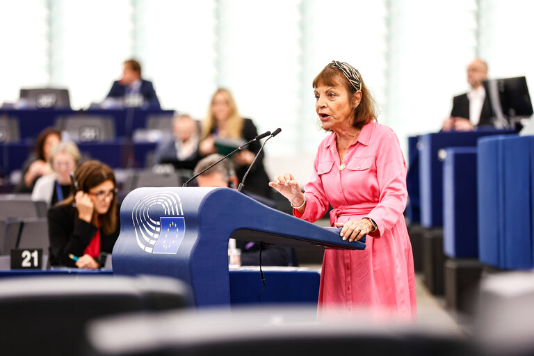 Photo 11 : EP Plenary session - Council and Commission statements - Preparation of the European Council meeting of 26-27 October 2023