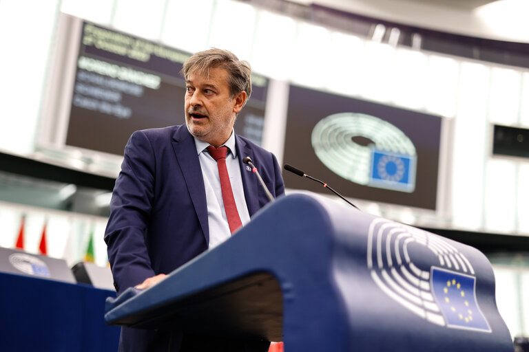 Photo 9 : EP Plenary session - Council and Commission statements - Preparation of the European Council meeting of 26-27 October 2023