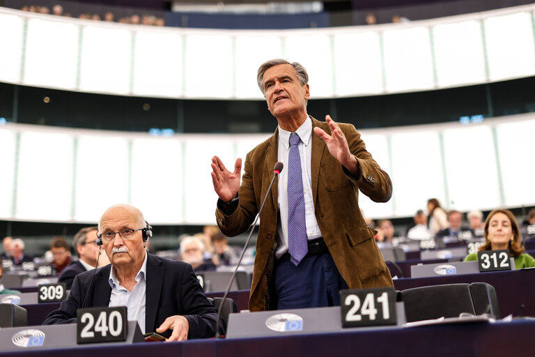 Photo 6 : EP Plenary session - Council and Commission statements - Preparation of the European Council meeting of 26-27 October 2023