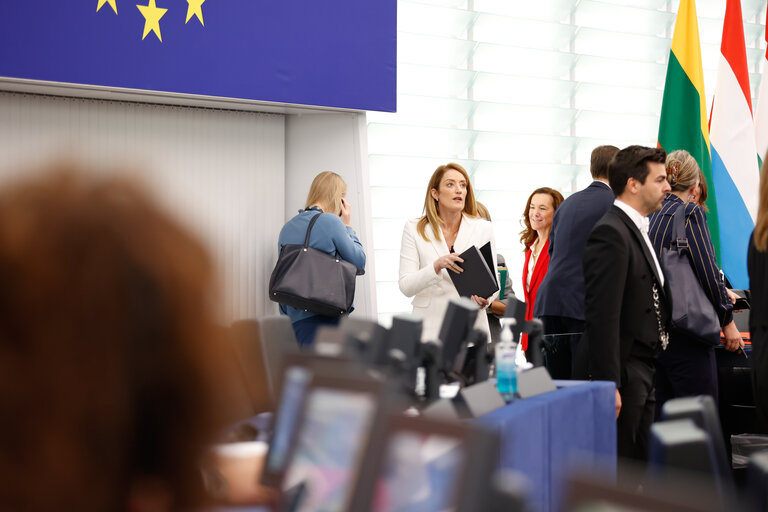 Nuotrauka 29: EP Plenary session - Voting session