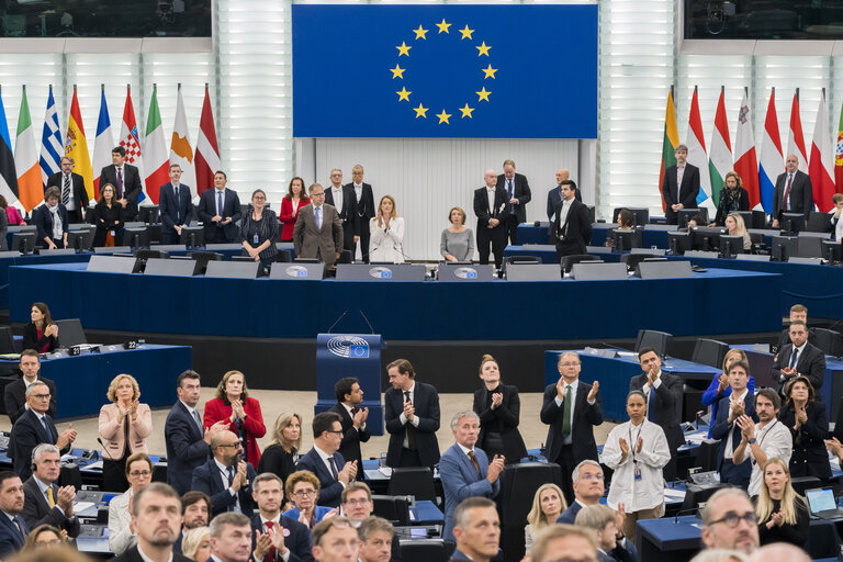 Nuotrauka 27: EP Plenary session - Voting session