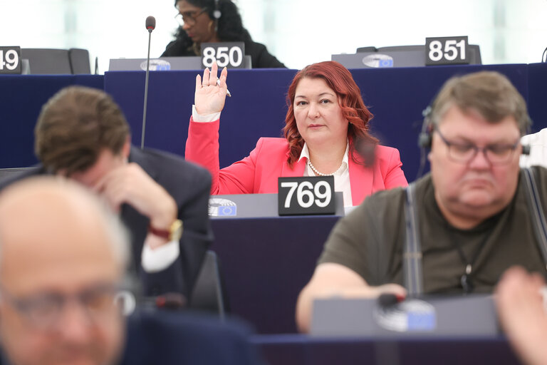 Nuotrauka 19: EP Plenary session - Voting session