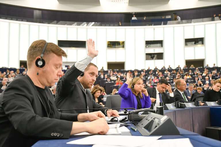 Fotografia 13: EP Plenary session - Voting session