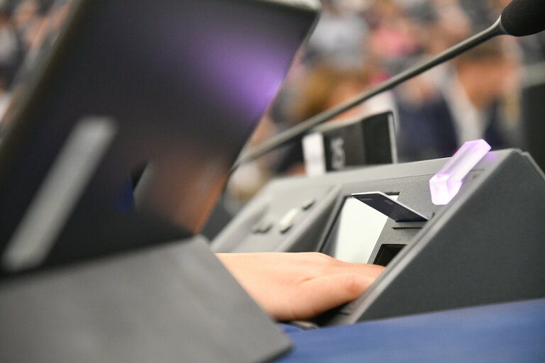 Fotografia 10: EP Plenary session - Voting session