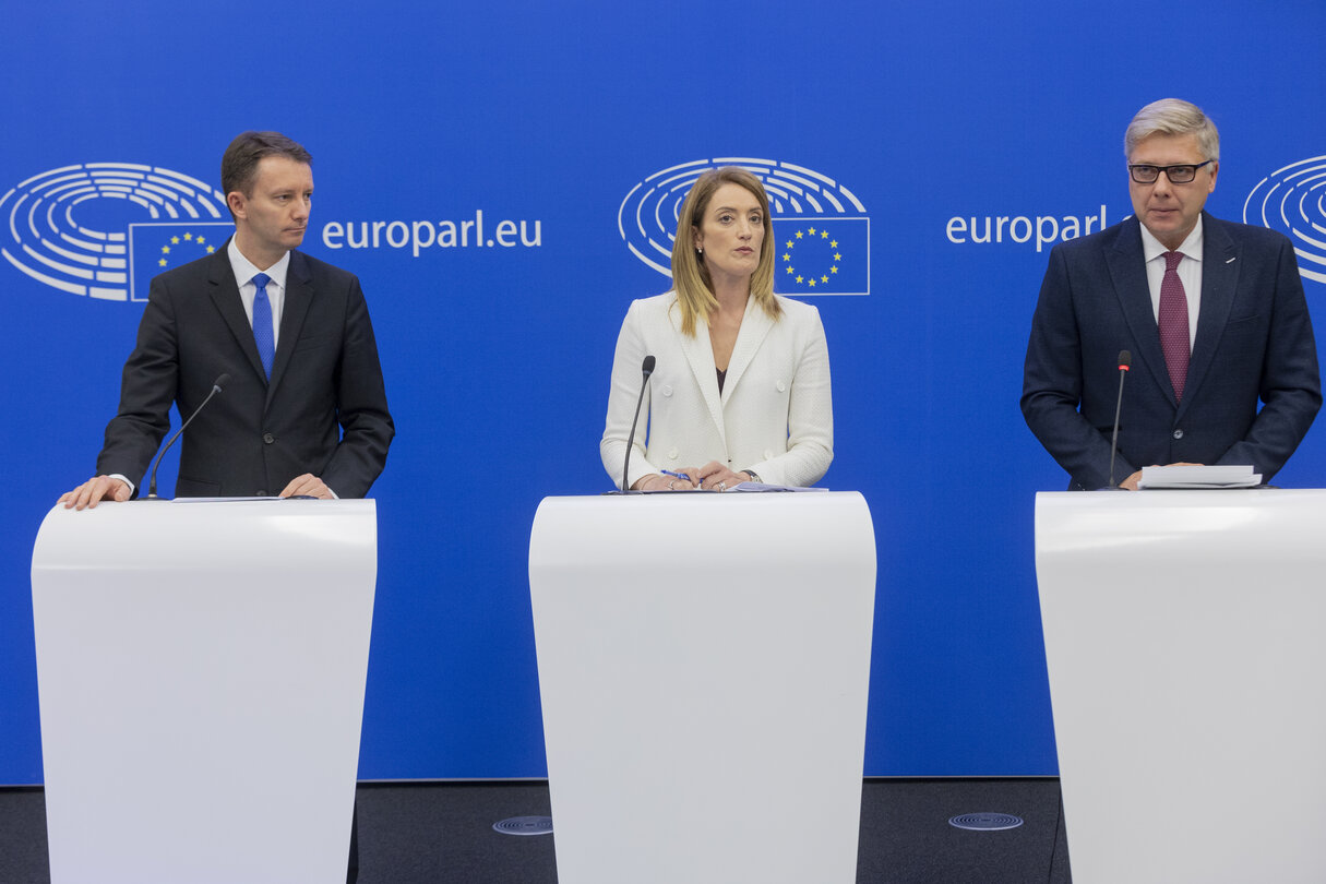 Press conference on Outcome of the vote on Parliament's position on the 2024 EU budget