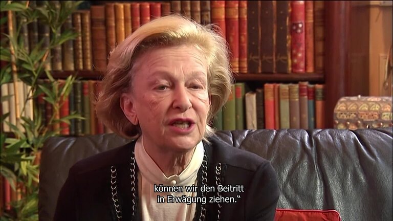 DE Subtitles - The story of the EP by its Presidents: Nicole FONTAINE, EP President 1999-2002 - Enlargement: The case of Cyprus