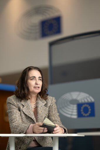 Photo 11 : Gianna GANCIA in the EP in BRUSSELS