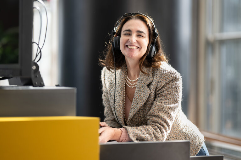 Снимка 3: Gianna GANCIA in the EP in BRUSSELS