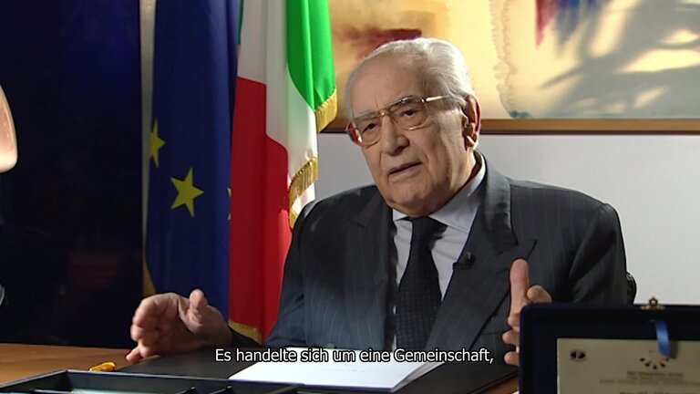 DE Subtitles - The story of the EP by its Presidents: Emilio COLOMBO, EP President 1977-1979 - Parliament as a budgetary authority