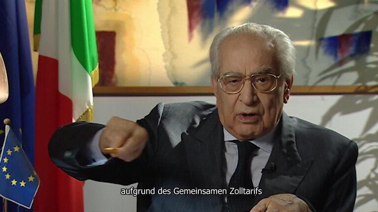 DE Subtitles - The story of the EP by its Presidents: Emilio COLOMBO, EP President 1977-1979 - The European Community's own resources