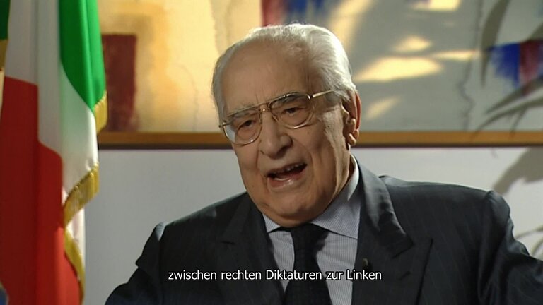 DE Subtitles - The story of the EP by its Presidents: Emilio COLOMBO, EP President 1977-1979 - The European idea