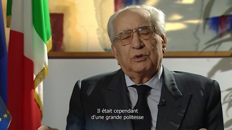 FR Subtitles - The story of the EP by its Presidents: Emilio COLOMBO, EP President 1977-1979 - The Middle East and Israel-Palestine