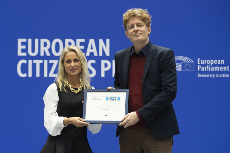 Fotografi 29: European Citizen's Prize 2023 Central Award ceremony