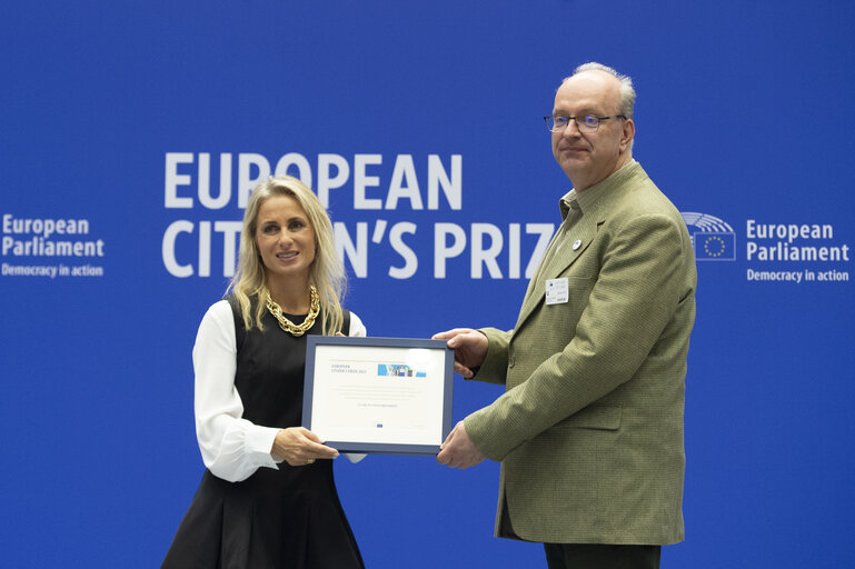 Fotografi 9: European Citizen's Prize 2023 Central Award ceremony