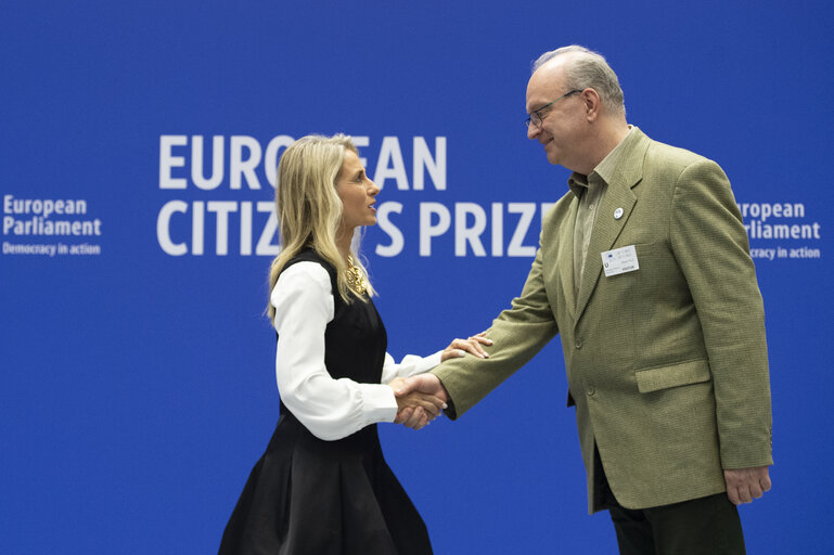 Fotografi 11: European Citizen's Prize 2023 Central Award ceremony