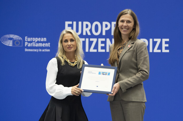 Fotografi 34: European Citizen's Prize 2023 Central Award ceremony