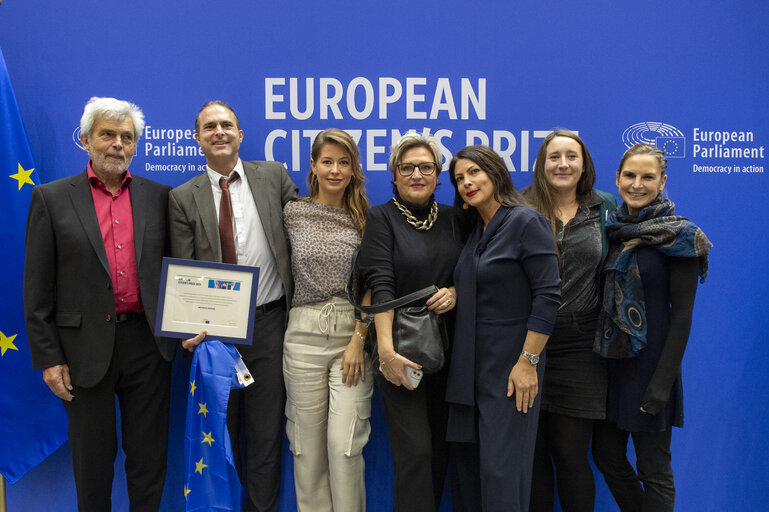 Fotografi 7: European Citizen's Prize 2023 Central Award ceremony