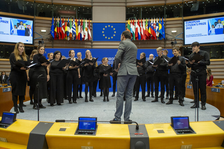 Fotografija 17: European Citizen's Prize 2023 Central Award ceremony