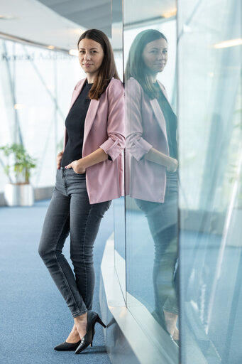 Irena JOVEVA in the EP in Brussels