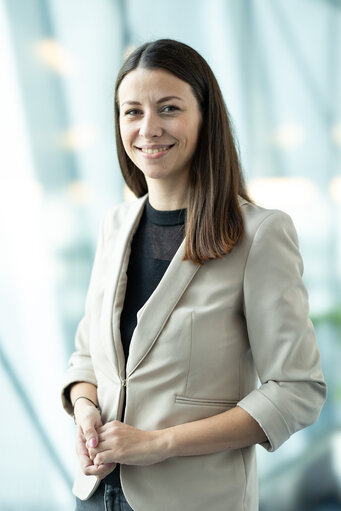 Fotografija 9: Irena JOVEVA in the EP in Brussels